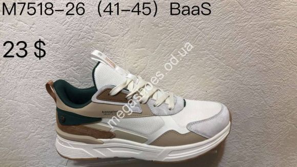 Мужская обувь - Мужские кроссовки Baas M7518-26 VS - купить оптом в Одессе