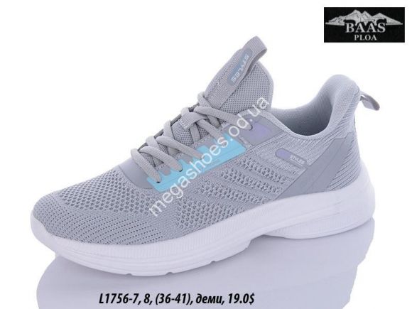 Женская обувь - Кроссовки Baas L1756-7 VS - купить оптом в Одессе Женская обувь - Кроссовки Baas L1756-7 VS - купить оптом в Одессе