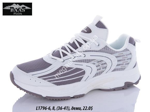Женская обувь - Кроссовки Baas L1796-6 VS - купить оптом в Одессе Женская обувь - Кроссовки Baas L1796-6 VS - купить оптом в Одессе