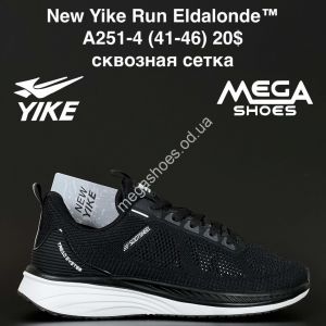 Мужские кроссовки New Yike Run Eldalonde™ сквозная сетка A251-4 AN