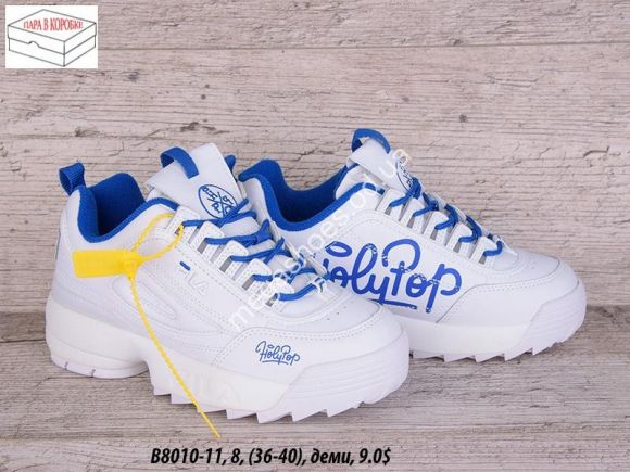 Женская обувь - Кроссовки Fila B8010-11 QA - купить оптом в Одессе