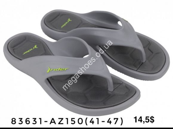 Мужская обувь - Мужские шлепанцы Rider 83631-AZ150 FL - купить оптом в Одессе