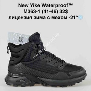 Мужские кроссовки New Yike Waterproof зима M363-1 AN Мужские кроссовки New Yike Waterproof зима M363-1 AN