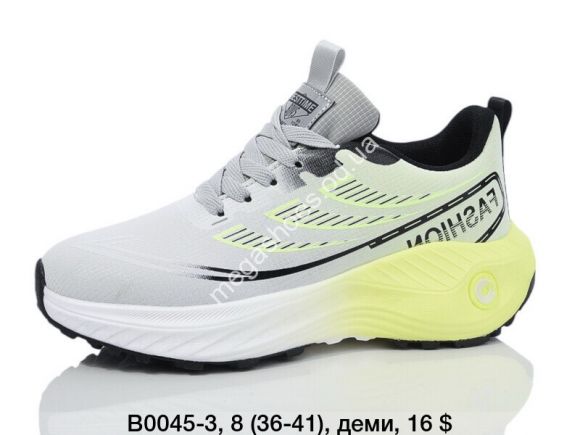 Женская обувь - Кроссовки Fashion деми B0045-3 SP - купить оптом в Одессе