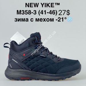 Мужские кроссовки NEW YIKE™ зима с мехом -21° M358-3 AN Мужские кроссовки NEW YIKE™ зима с мехом -21° M358-3 AN