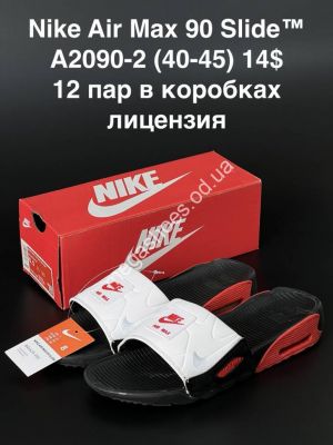 Мужские шлепанцы Nike Air Max 90 Slide A2090-2 AN Мужские шлепанцы Nike Air Max 90 Slide A2090-2 AN