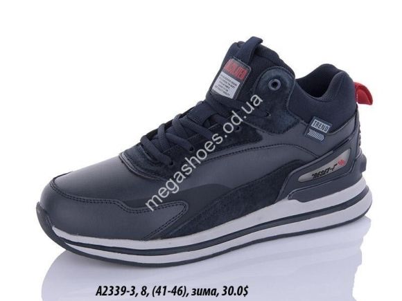 Мужская обувь - Мужские кроссовки Baas зима A2339-3 VS - купить оптом в Одессе