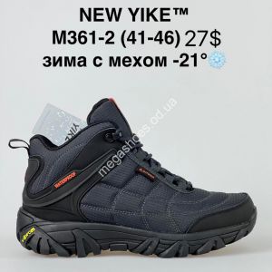Мужские кроссовки NEW YIKE™ зима с мехом -21° M361-2 AN Мужские кроссовки NEW YIKE™ зима с мехом -21° M361-2 AN