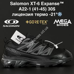 Мужские кроссовки Salomon XT-6 Expsnse™ лицензия, термо -21° A22-1 NA Мужские кроссовки Salomon XT-6 Expsnse™ лицензия, термо -21° A22-1 NA