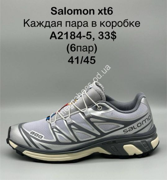Мужская обувь - Мужские кроссовки Salomon xt6 A2184-5 SP - купить оптом в Одессе