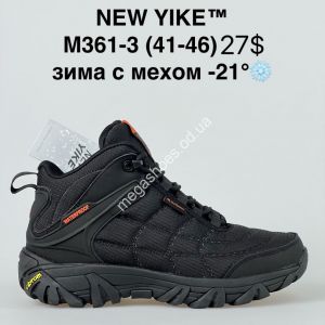 Мужские кроссовки NEW YIKE™ зима с мехом -21° M361-3 AN Мужские кроссовки NEW YIKE™ зима с мехом -21° M361-3 AN