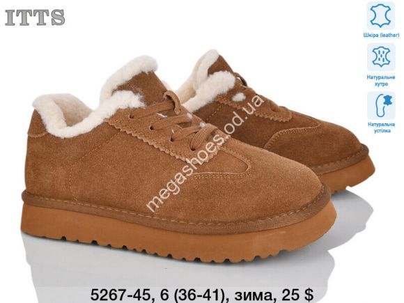 Женская обувь - Кроссовки ITTS зима 5267-45 TS - купить оптом в Одессе