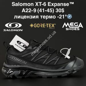 Мужские кроссовки Salomon XT-6 Expsnse™ лицензия, термо -21° A22-9 NA Мужские кроссовки Salomon XT-6 Expsnse™ лицензия, термо -21° A22-9 NA